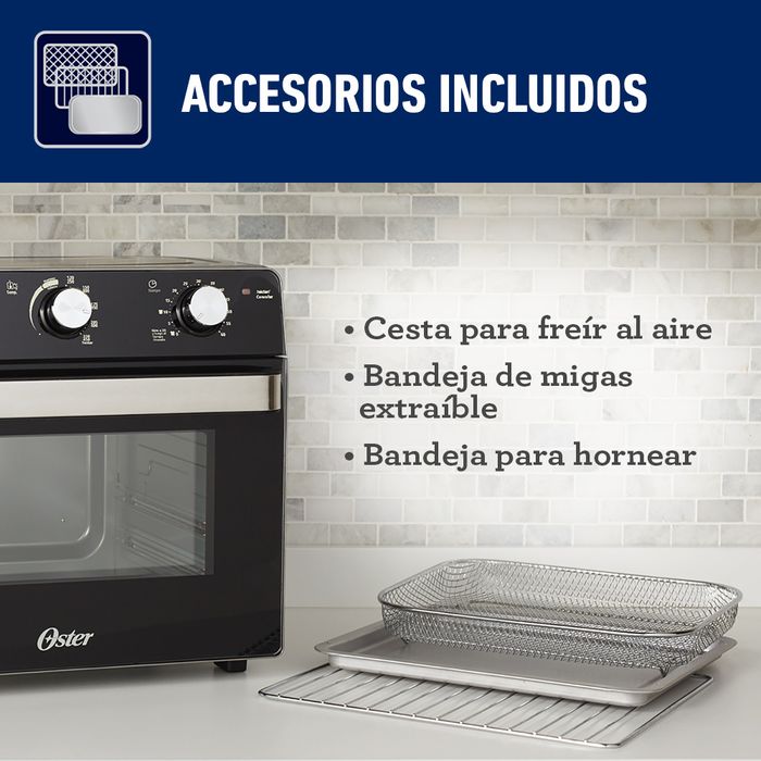 Horno con freidora de aire Oster® TSSTTVMAF1 - osterpe