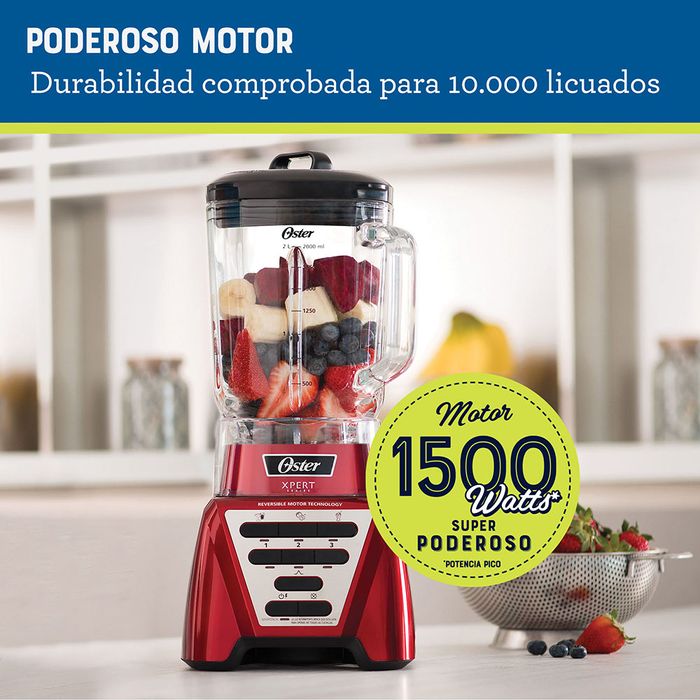 Licuadora Oster® Xpert Series™ vaso Boroclass® BLST3A-R2G - osterpe