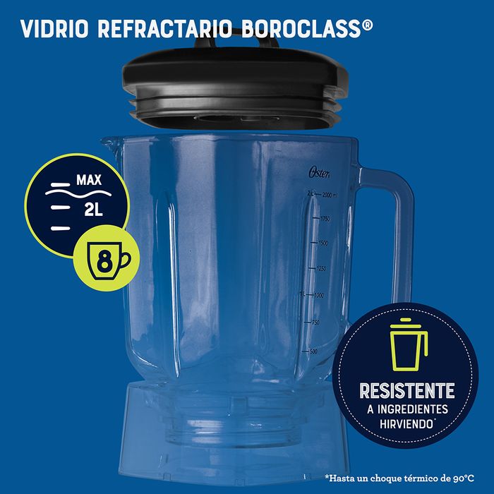 Licuadora Oster® Xpert Series™ vaso Boroclass® BLST3A-R2G - osterpe