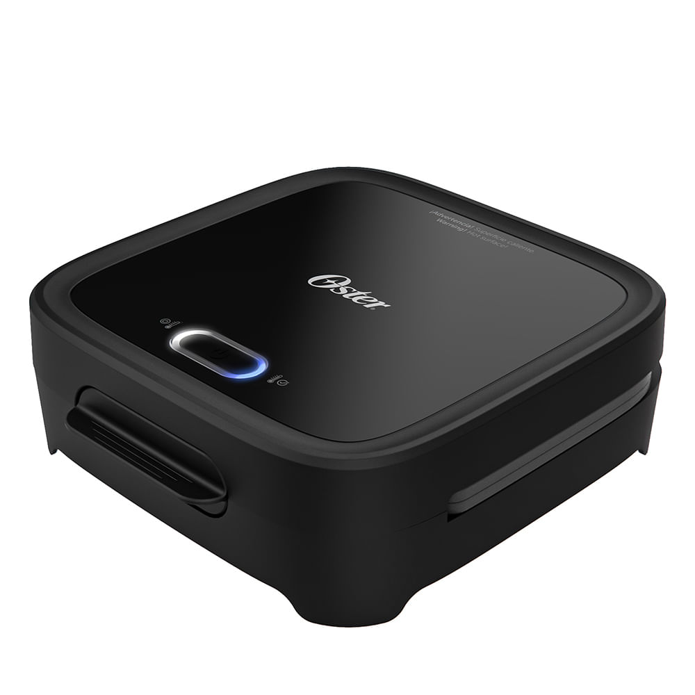 Oster® Sandwichera Compacta con Platos Hondos, Negro, CKSTSM400